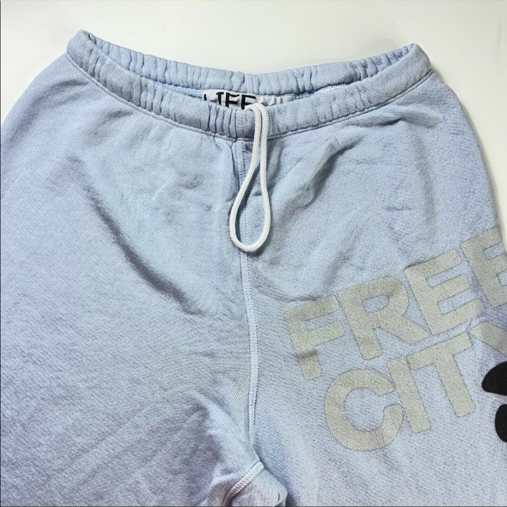 FREE CITY LIGHT BLUE SWEATPANTS